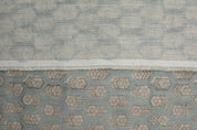 Fabric for cushions, pillow, lampshade and curtains, Indian clothing fabric, thick linen pure 58" wide - TULSI BUTI