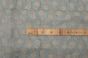 Fabric for cushions, pillow, lampshade and curtains, Indian clothing fabric, thick linen pure 58" wide - TULSI BUTI