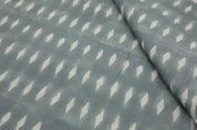 Hand crafted block print pure linen fabric - OMJI