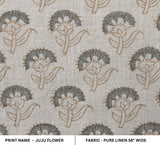 JUJU FLOWER Hand Block Print