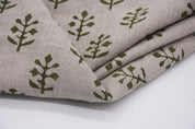 Handmade Natural Linen Fabric for Table Decor and Bedding by Fabritual
Block Printed Cotton Linen for Drapes, Pillows, and Tablecloths by Fabritual
Fabritual 58” Linen Fabric for Home Accessories and Upholstery Projects
Natural Color Linen for Runners, Curtains, and Tote Bags by Fabritual
Soft Pure Linen for Table and Bedroom Styling by Fabritual.