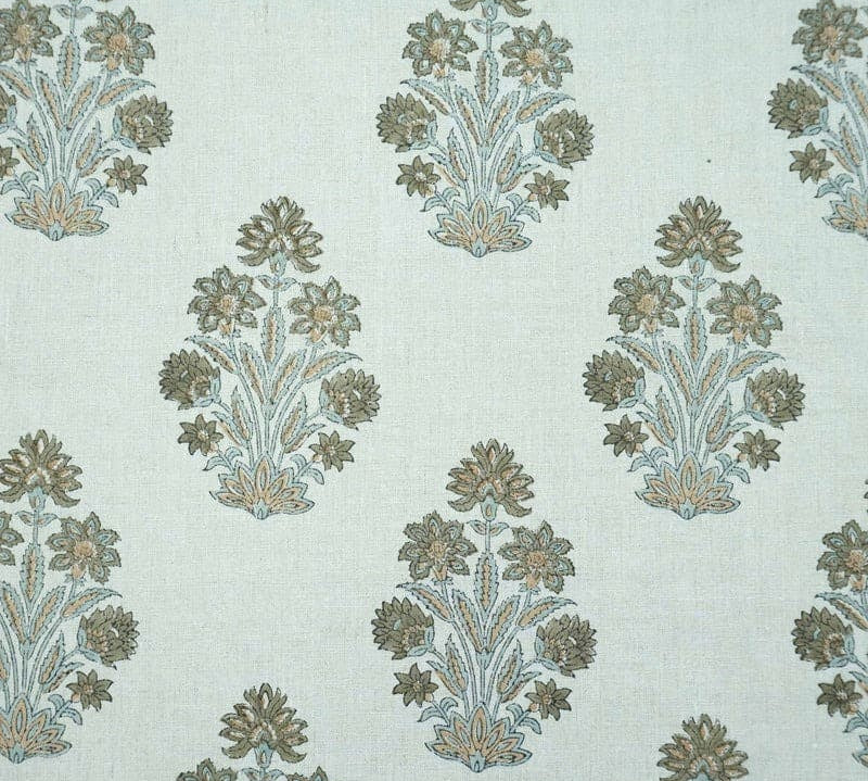 indian-hand-block-print-green-floral-pure-linen-fabric-morpank_1.jpg