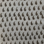 Block Print Linen Fabric, Kara  Fabric By The Yard, Block Print Fabric, Heavy Fabric, Hand Block Print Linen Fabric, Paisley Block Print Throw Pillows