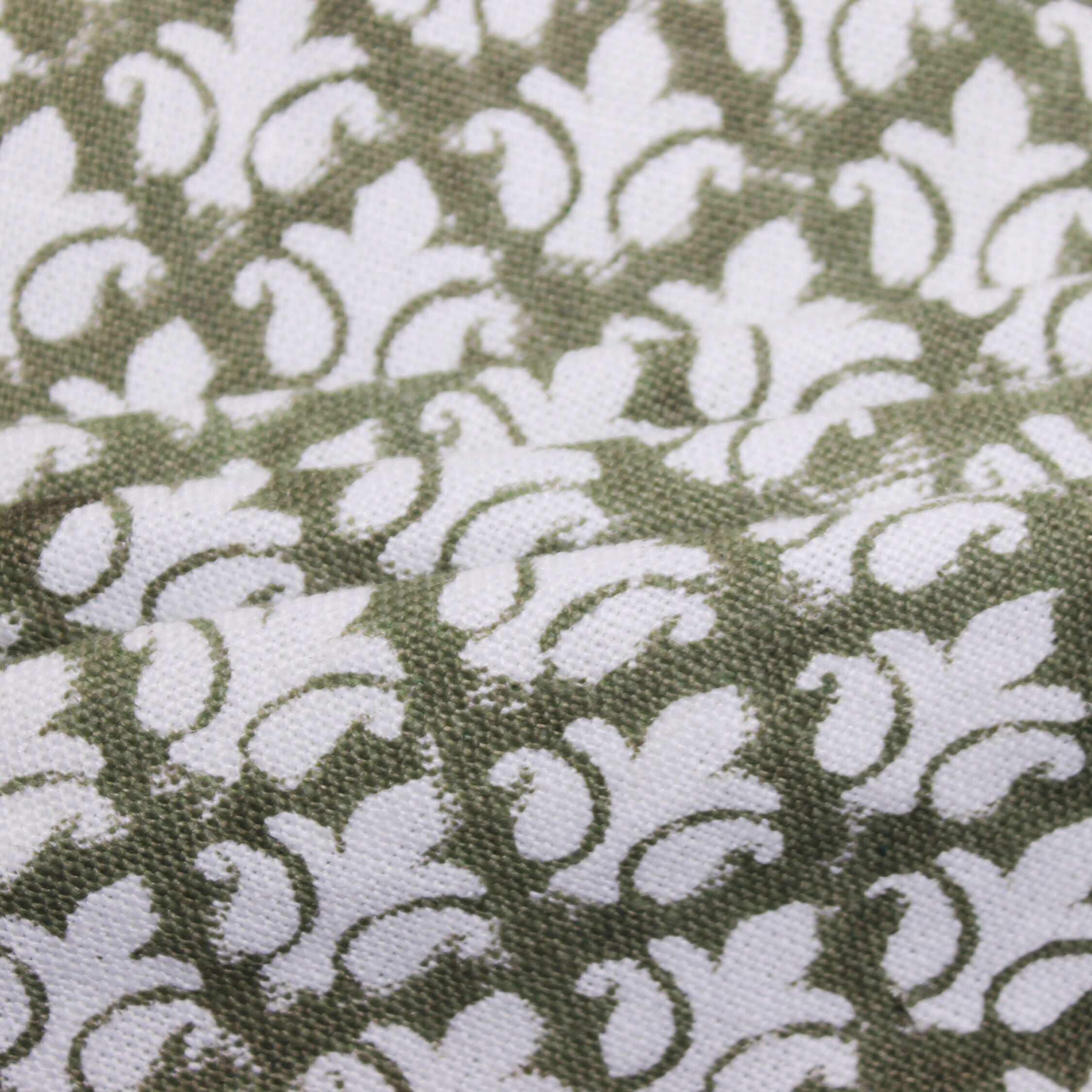 Block Print Linen Fabric,Heavy Offwhite Linen,Natural Hand Loom Fabric,Fabric By The Yard
