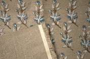 Deepika  Handblocked Floral Block Print Fabric,Pillow Cover Fabric,Heavy Upholstery Fabric  Linen & Cotton Fabrics By The Yard