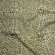 Chunri  Block Print Linen Fabric Heavy Thick Linen Natural Hand Loom Fabric  Fabritual