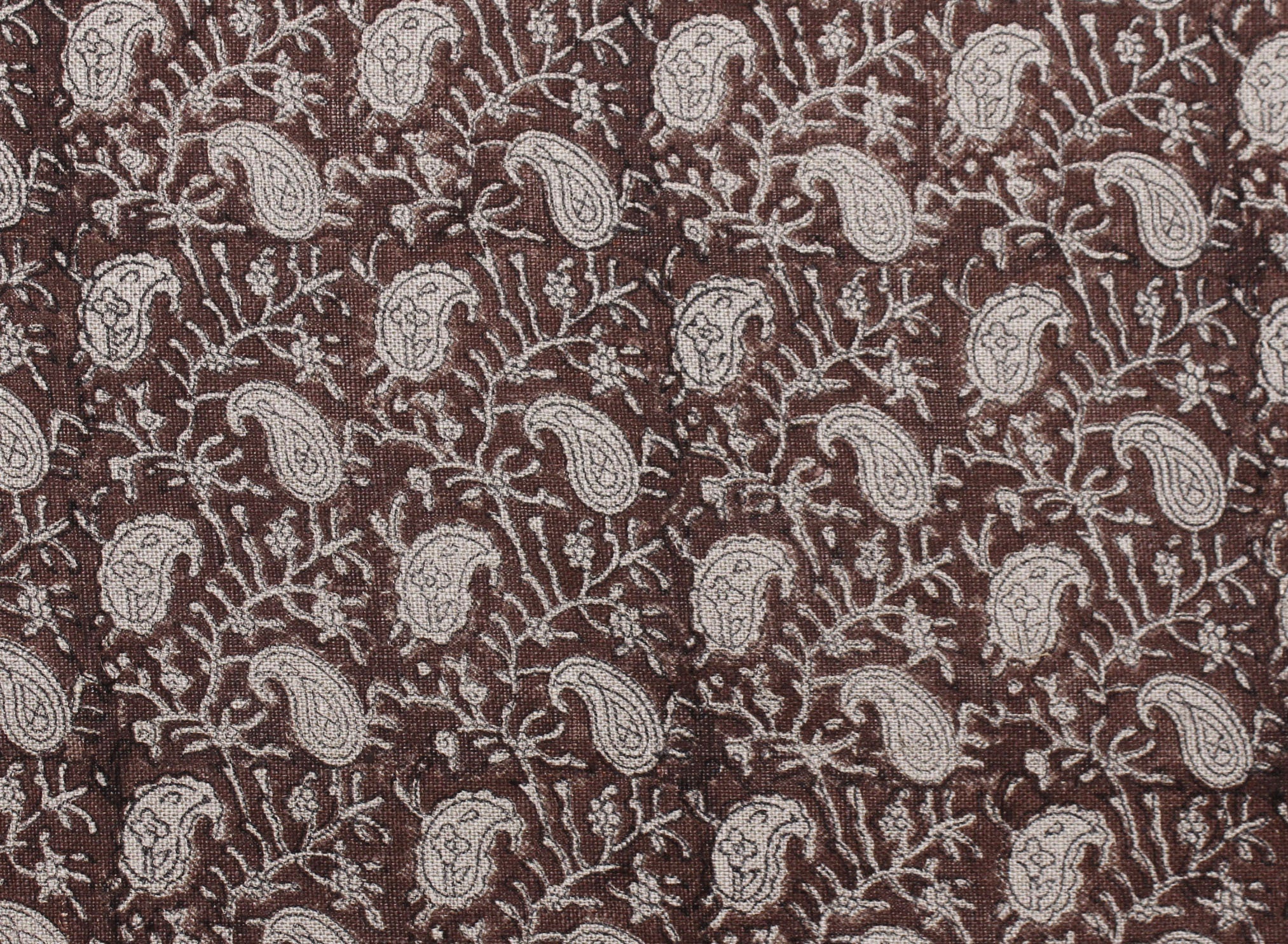 Block Print Linen Fabric, Keri Jaal   Block Print  Handloom Linen,By Yard Linen Fabric, Block Print Fabric, Fabric From India, Homedecors, Upholsteryfurnishing