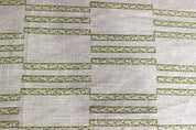 Block Print Linen Fabric, Ramsetu  Block Print Indian Handblocked Fabric,Hand Printed Fabric By The Yard,Best For Heavy Blockprint Pillows & Home Decors Upholstery