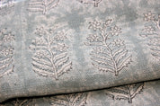 Inderdhanush  Heavy Linen Block Print Fabric Indian Hand Made Art Home Decor