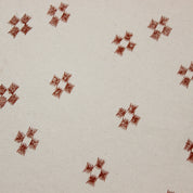 Crossword Pattern  Block Print Fabric, Printed Fabric, Indian Fabric, Linen Fabric, Pillow Cover Fabric, Tablecloth Fabric