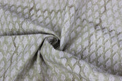Block Print Linen Fabric, Khushbu Block Print Beige Fabric, Floral Linen Fabric, Block Printed Textiles, Floral Linen Upholstery Cloth, Cushion Pillow Covers