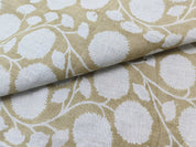 Linen Fabric, Sudarshan, Block Print, Fabric By Yard, Indian Handloom Fabric, Home Décor