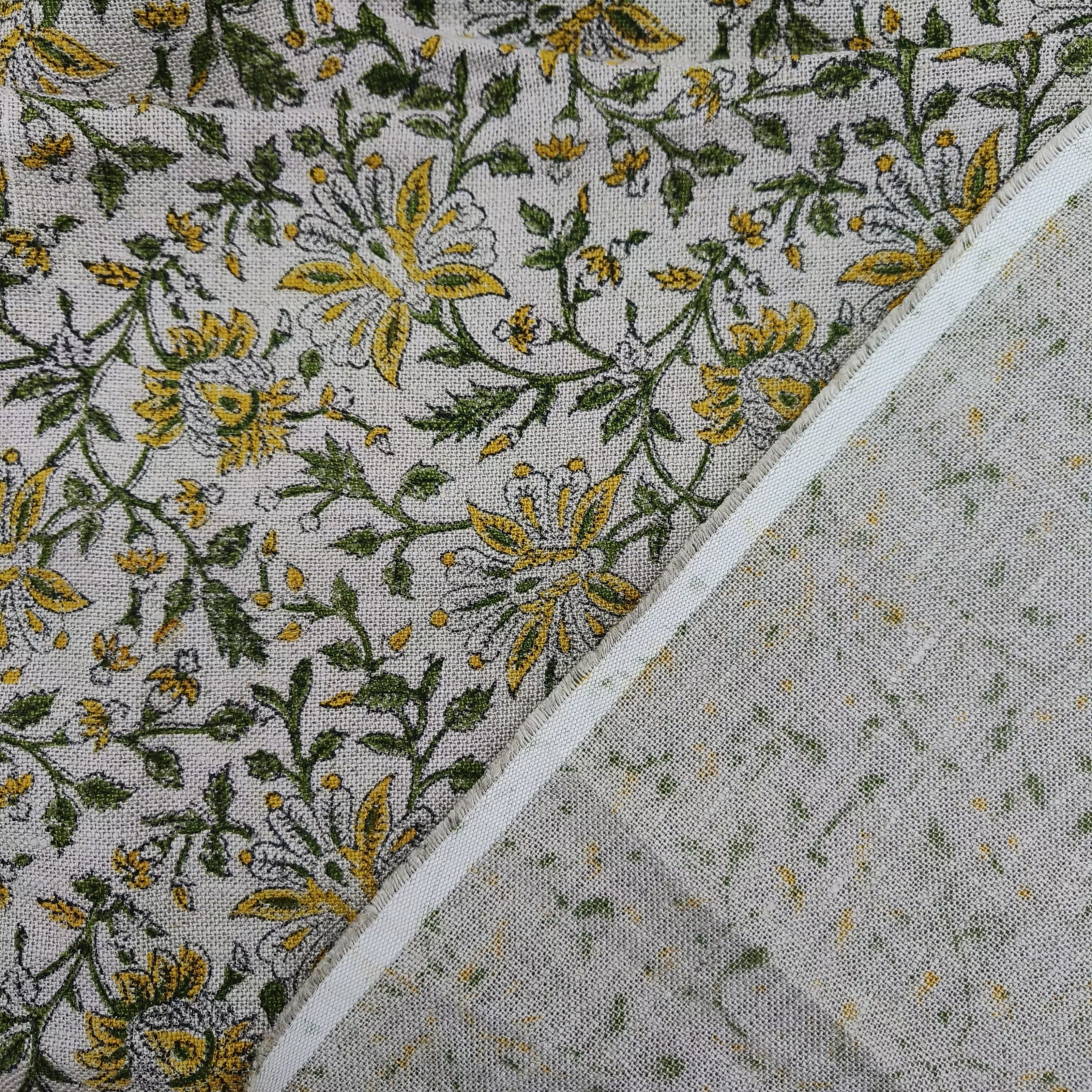 Jhalawar  Most Popular Block Print Fabric In Summers  Best For Upholstery, Cushion Cover, Sofa/Chair Cover, And Other Crafts