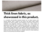 Thick Linen 58"Wide, Most Popular Block Print Fabric For Home Decors best for upholstery, Cushion Cover - TARANGINI