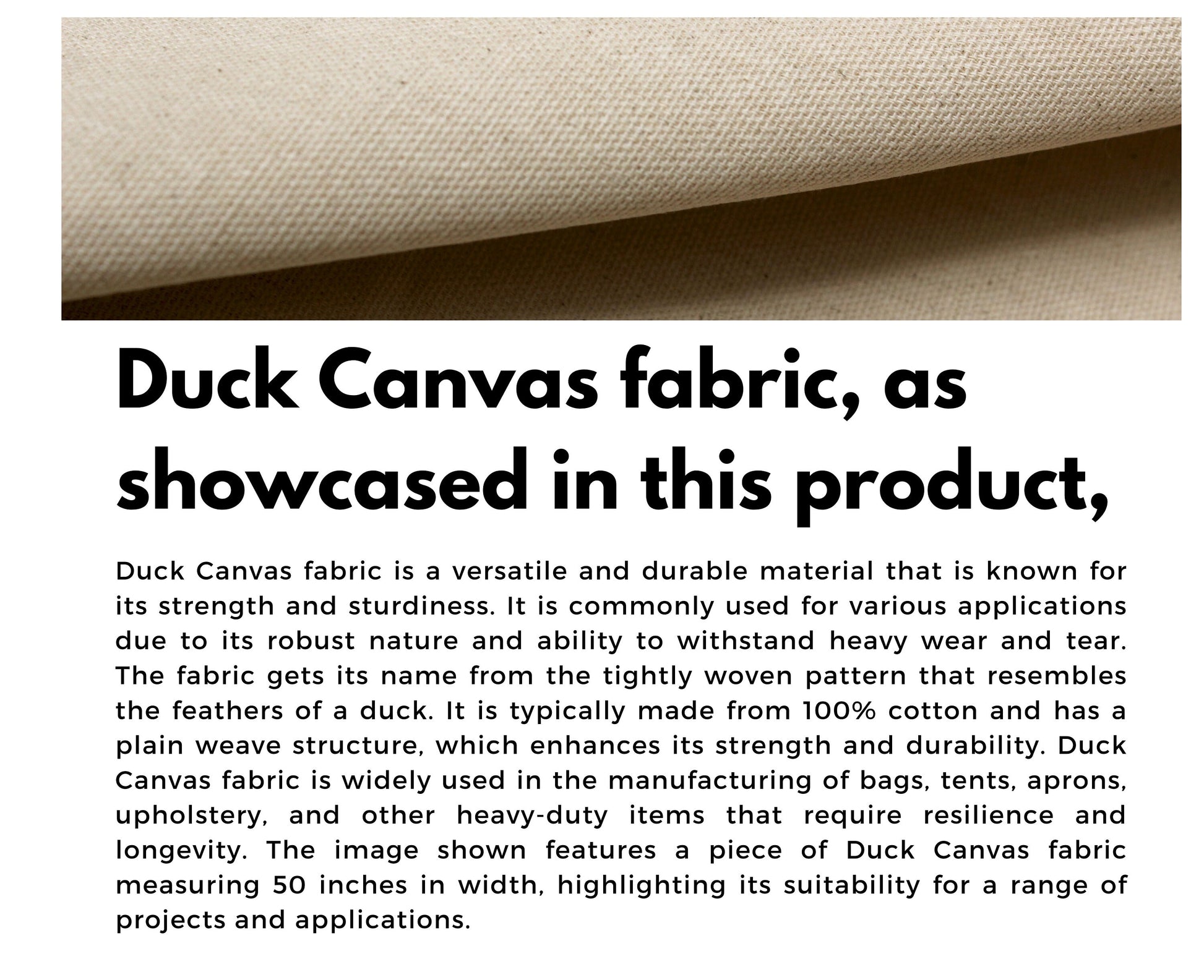 Block print duck canvas 50" wide, indian fabric, hand block pillow cover, Curtains for living room, tablecloth fabric  - ANAR