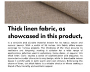 Thick linen 58" wide, Indian fabric, linen by the yard, pillow fabric, hand block fabric, Sewing fabric, Window curtains- OLA VRISHTI