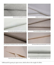 Thick linen fabric, linen window curtains, sofa cover, pillows and cushions, upholstery fabric, block print - HRIDYAVAN